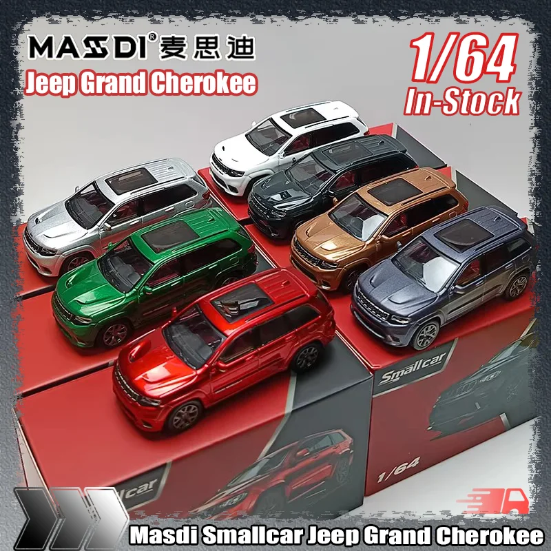 

Masdi Smallcar 1:64 Jeep Grand Cherokee Simulation Alloy Miniature Die-Cast Car Model Custom Children'S Toys Collection Ornament