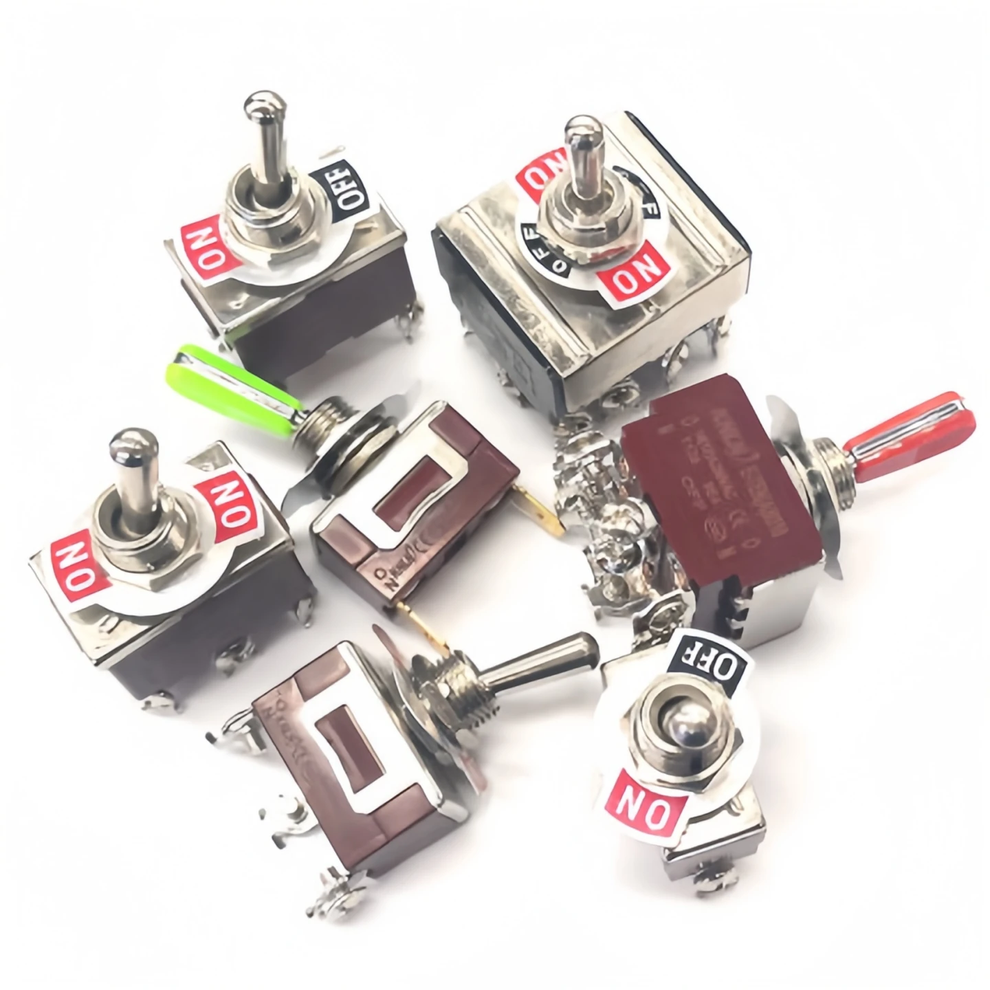 High quality 12MM rocker toggle switch, 2/3/4/6/9/12 pins, two or three positions, E-TEN1021, 1322, 1321