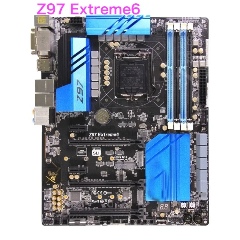 Suitable For Asrock Z97 Extreme4 Extreme6 Desktop Motherboard 32GB LGA 1150 DDR3 Mainboard 100% tested fully work Free Shipping