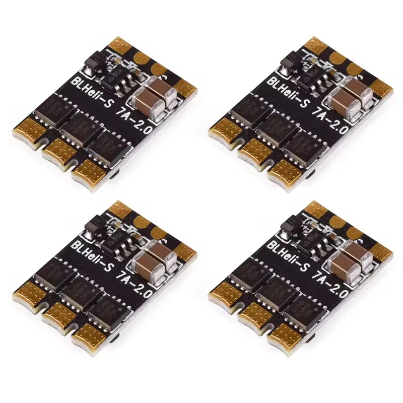 Xsd7A 1-2s Blheli _s 7A ESC Micro Speed Control Support Dshot600 Dshot300 Multishot Oneshot42 Oneshot125 Protocol Vs Dys Esc view 2