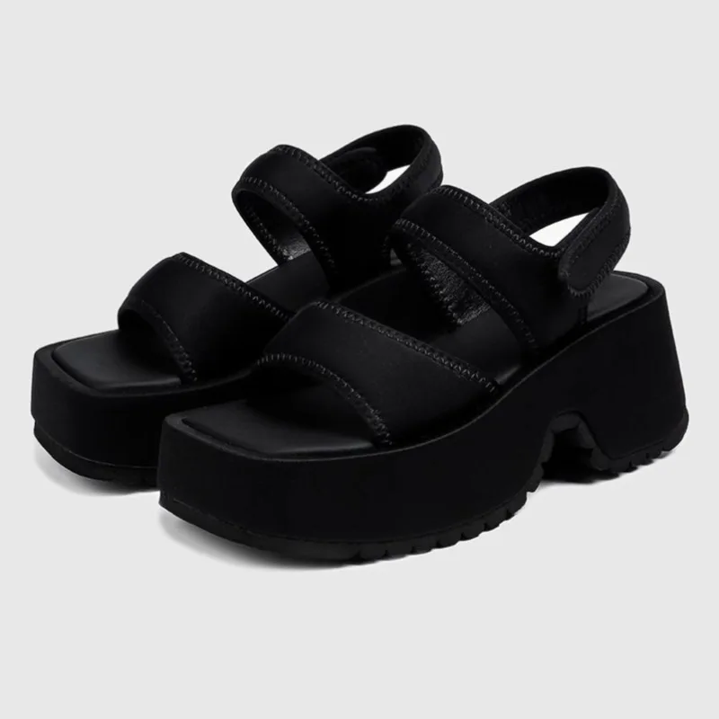 

8CM Women's Shoes Classic Fashion Platform Sandals for Woman Comfortable Vacation Casual Shoes Designer Shoes Sandalias De Mujer