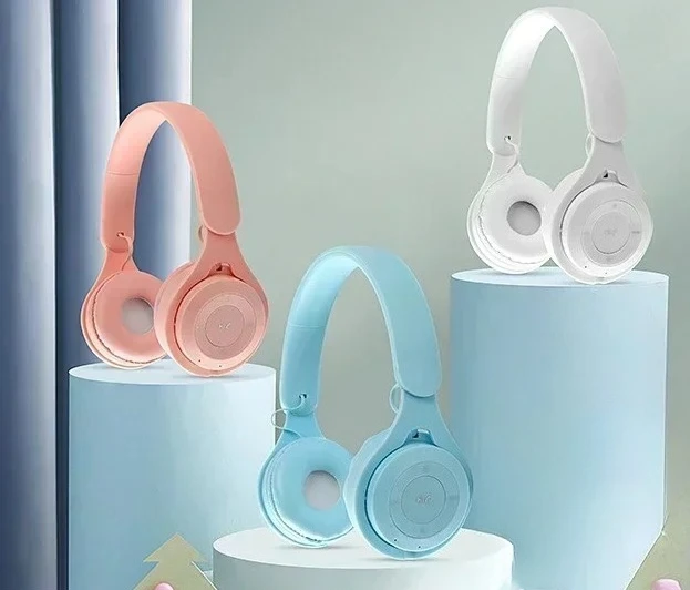 Macarone Y08 Wireless Bluetooth Headphones With Microphone Sound Insulation Gaming Earphone Hifi Bass Earbuds Blutooth5.3 Hedset