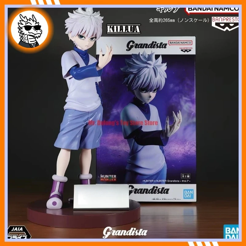 

Bandai Genuine BANPRESTO HUNTER×HUNTER Grandista Killua Zoldyck Anime Action Figure Collectible Model Toy Ornament Gift