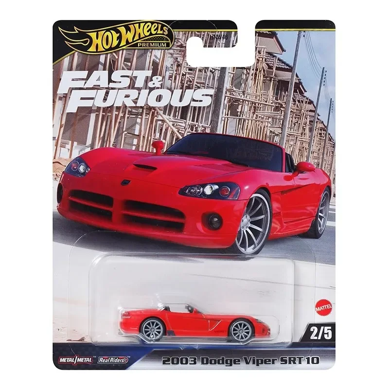 Hot Wheels Fast and Furious Premium Series Model samochodu 1/64 Nissan 370z 2003 Dodge Mclaren Senna Model samochodu Chłopiec Kolekcja Prezent