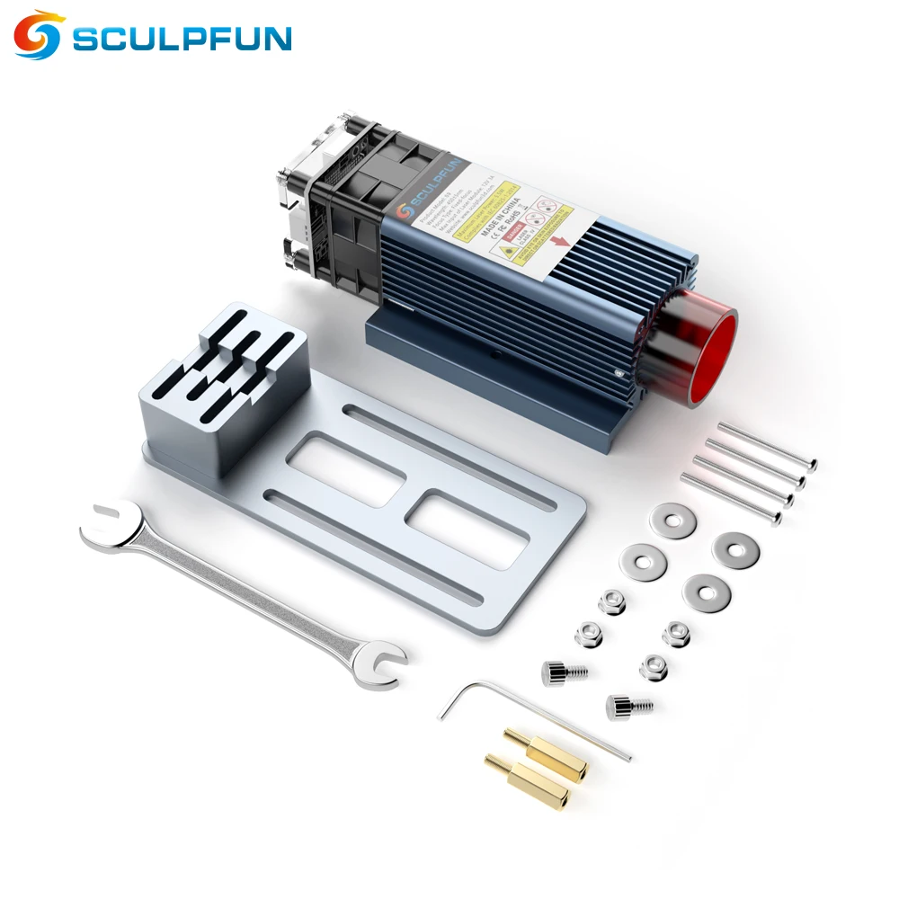 

Sculpfun S9 Laser Engraver Module 90W CO2 Laser Head for Engraving Machine Laser Cutter Wood Acrylic Cutting Metal Engraving