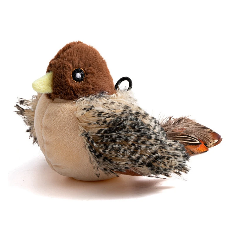 

Interactive Flapping Bird Cat Toy - Simulated Chirping Bird, Engaging Toy For Cats,Durable And Fun