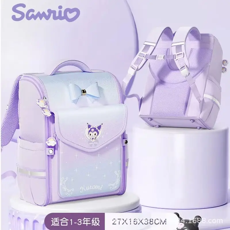 

1-6 класс Sanrio Kuromi Hello Kitty аниме большой вместительный детский рюкзак школьные ранцы студенческая сумка на плечо с героями мультфильмов дорожные подарки