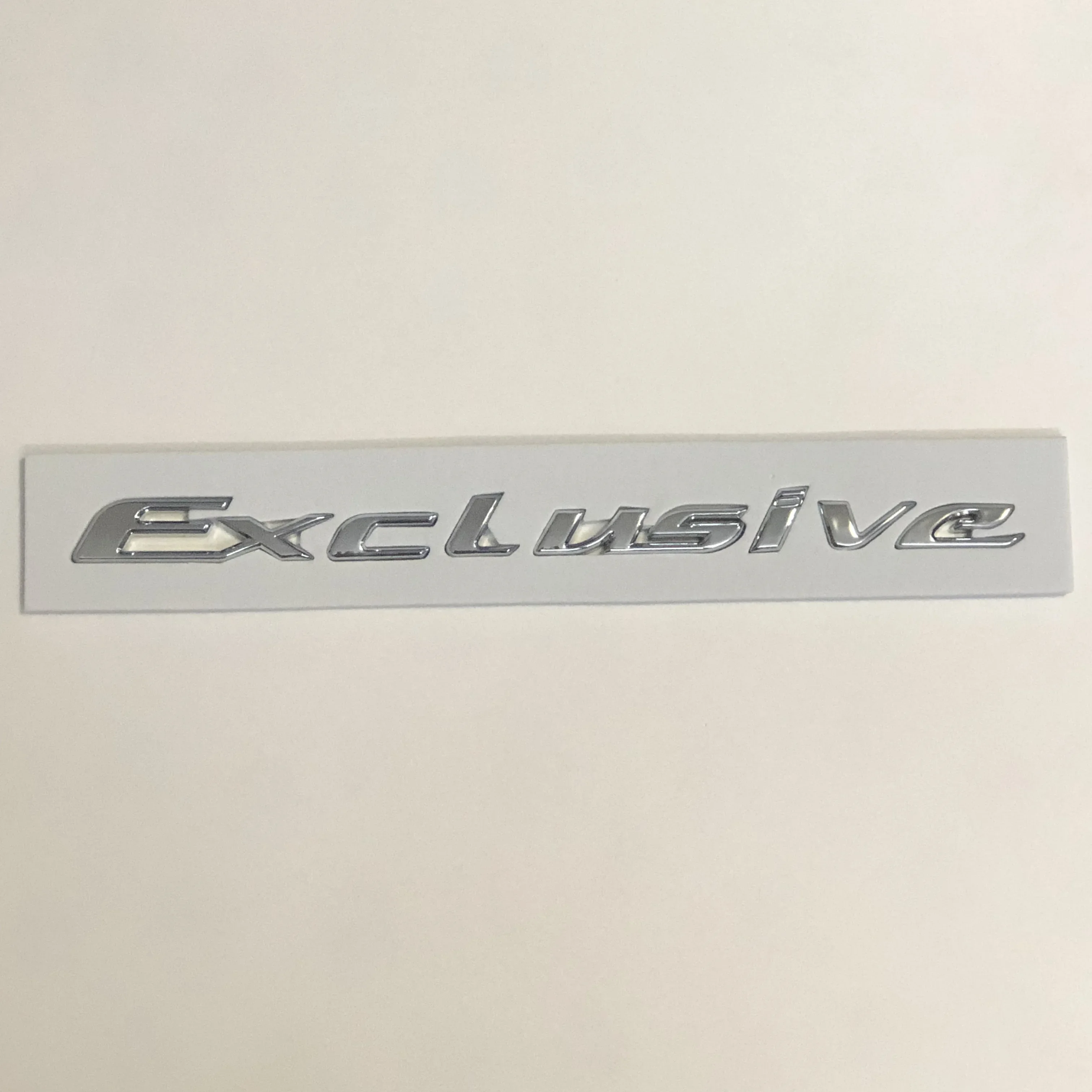 1pcs  ABS Badge Nameplate Symbol Decal car for Exclusive Emblem Car Rear Trunk Tailgate Logo Letters Sticker
