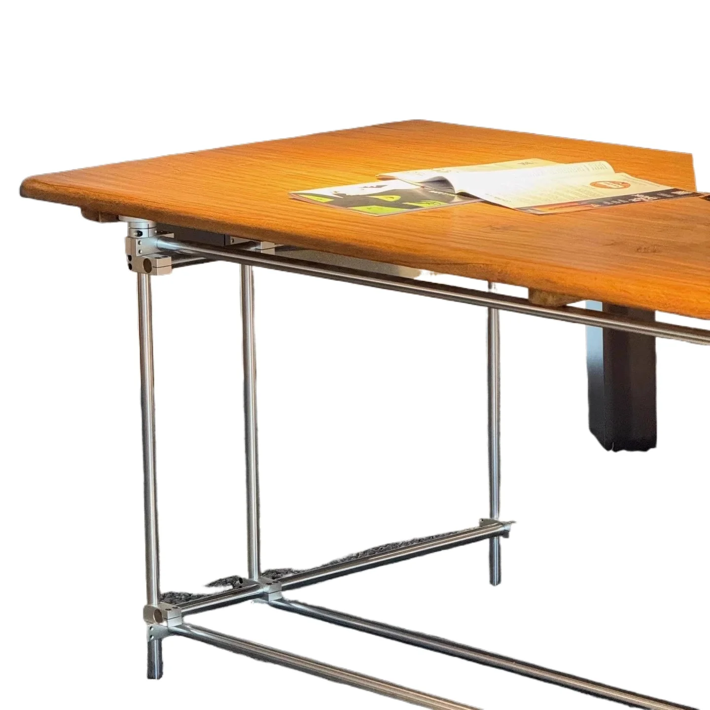 

Elm desk retro industrial style desk designer dining table studio meeting table