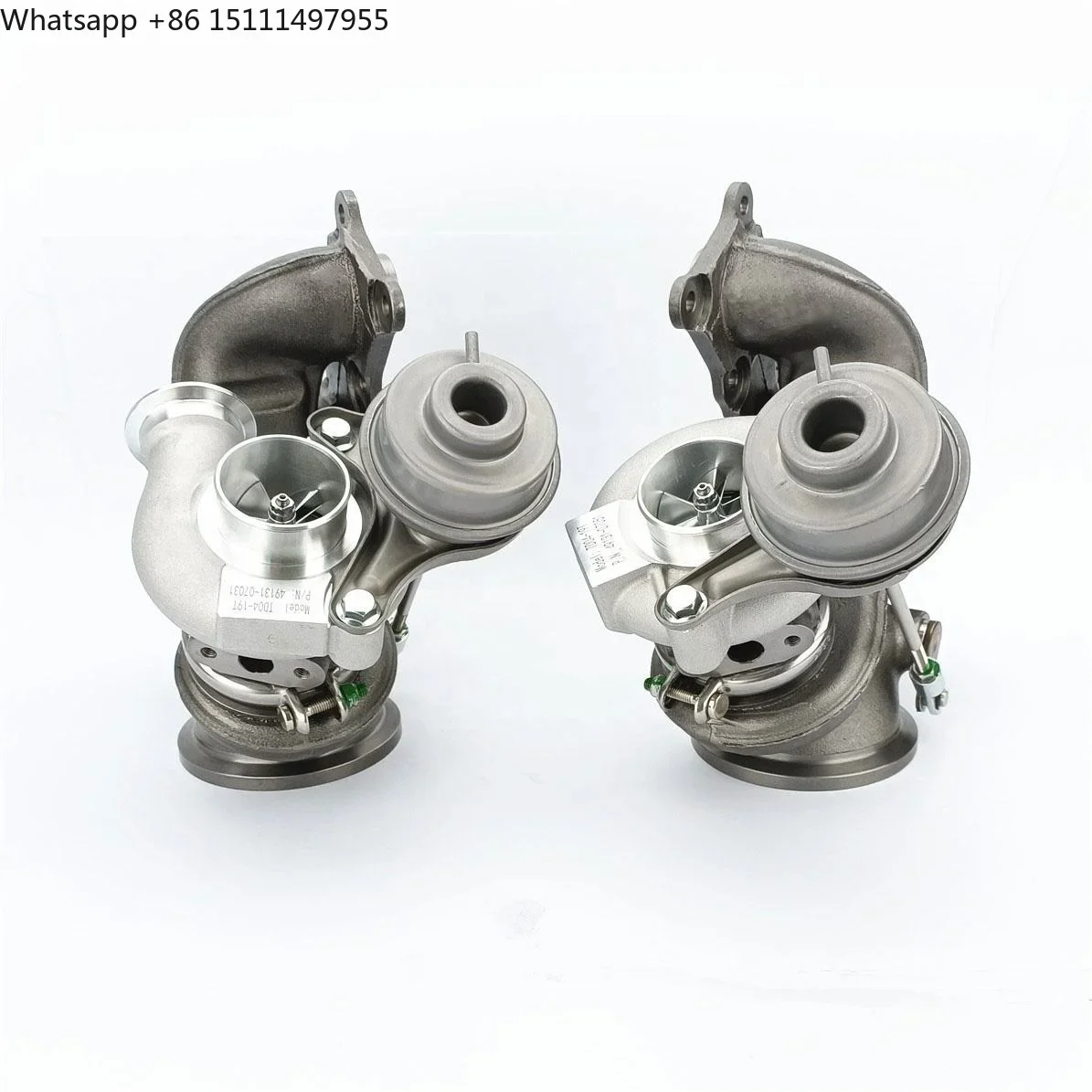 TD04-19T Twin Turbocharger 49131-07031 49131-07051 11654564713 11657563692 11657593018 for BW E90 335i 535i Z4 N54 Engine