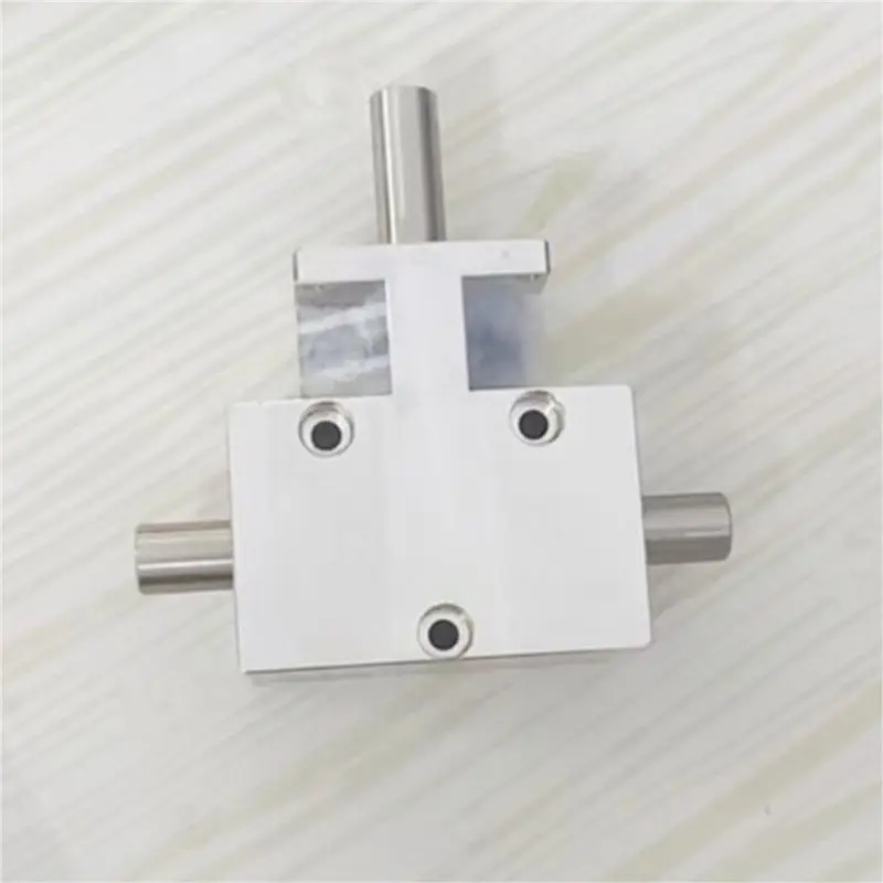 Y42A-Helical Bevel Gear Shaft 1:1 12Mm Codirectional Double Output Shaft 90 Degree Differential Gearbox