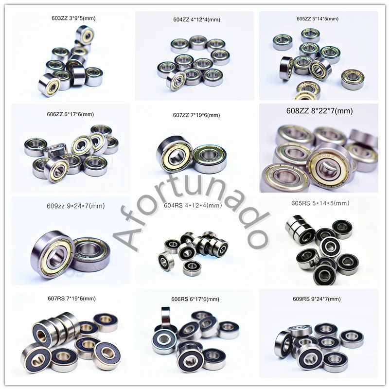 Łożysko 1 sztuka 603zz 604zz 605zz 606zz 607zz 608zz 609zz 604rs 605rs 606rs 607rs 608rs 609rs części skrzyni biegów