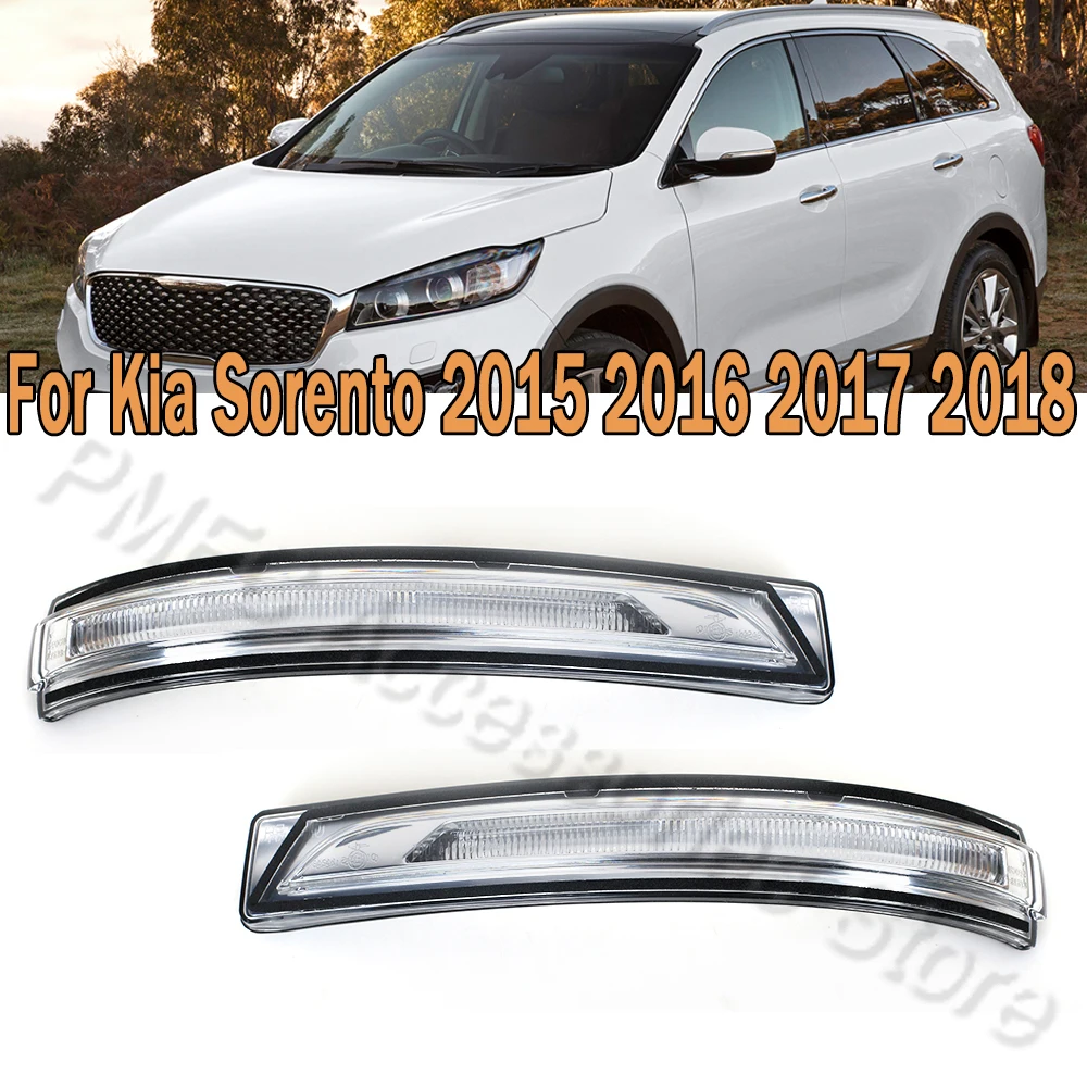 LED Turn Signal Light Car Rearview Side Mirror Lamp Car Light For Kia Sorento 2015 2016 2017 2018 87613C5000 87623C5000