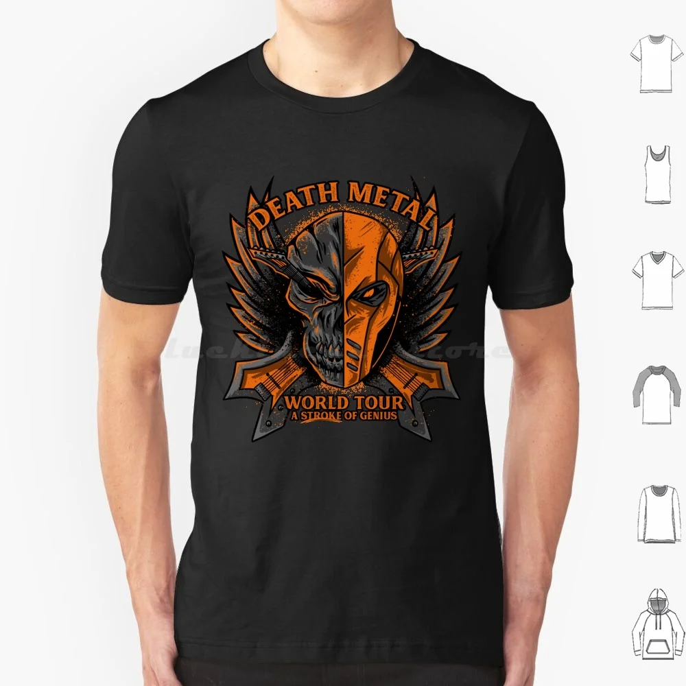 Death Metal T Shirt 6xl Cotton Cool Tee Deathstroke Deathstroke Deathstroke Deathstroke Deathstroke Slade Slade Slade Heavy