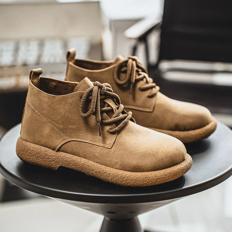 

Men's Leathe Casual Slip On Comfortable Light-Weight Loafers Moccasin Driving Shoes for Male