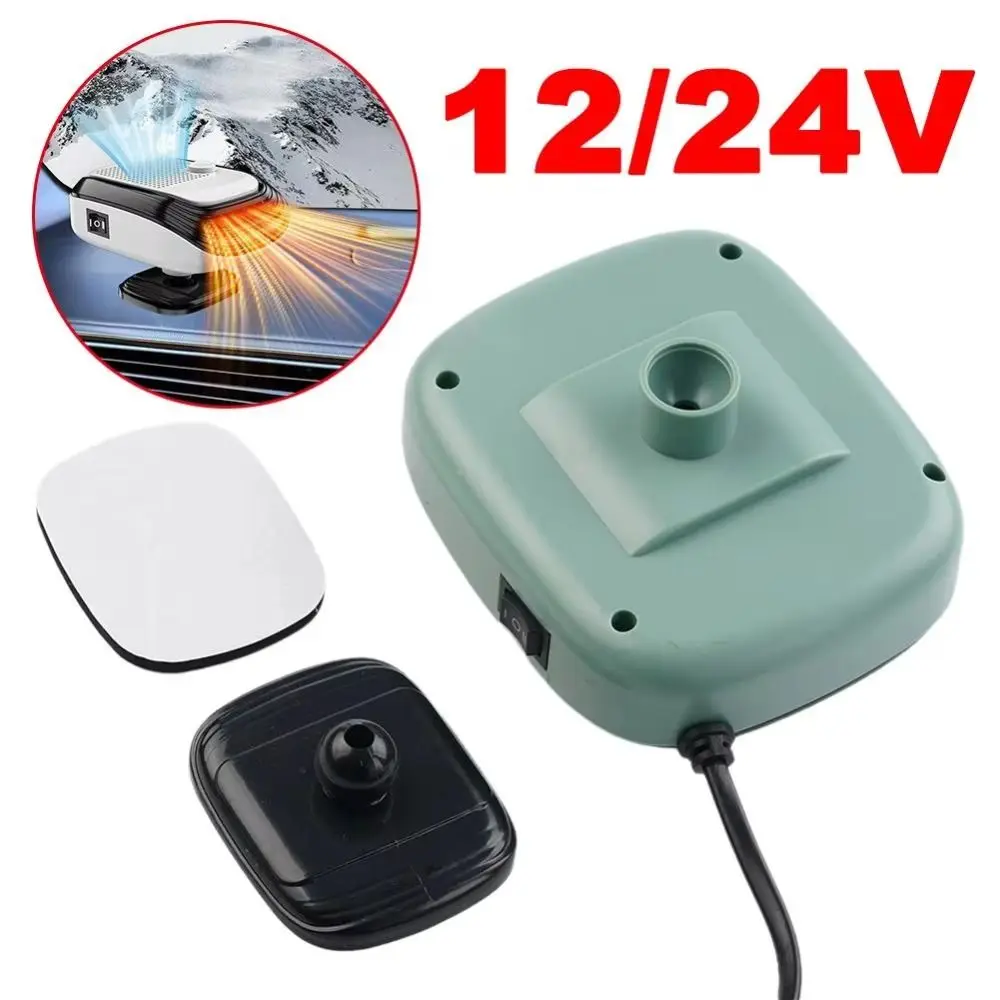 Fast Heating Car Heater Dual Speed Quick Warm Up Windshield Heater 120W Electric 360 Rotating Electric Car Heater