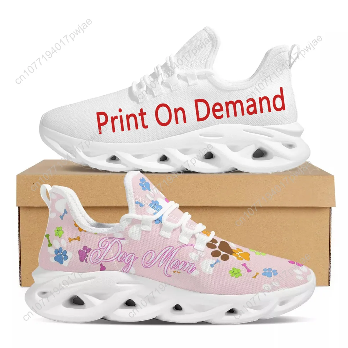 Sexy Leopard With Flower Pattern Women's Sneakers Summer Sport Shoes Plus Size Knit Shoes Ladies Trainers