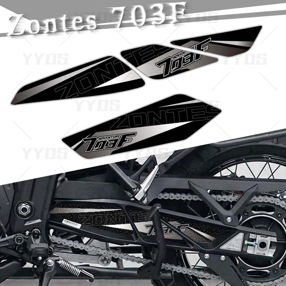 

Мотоциклетная матовая наклейка маятника, защита вращающегося вала, наклейки на поворотный рычаг, водонепроницаемые для ZONTES 703F f 703 703f 2024