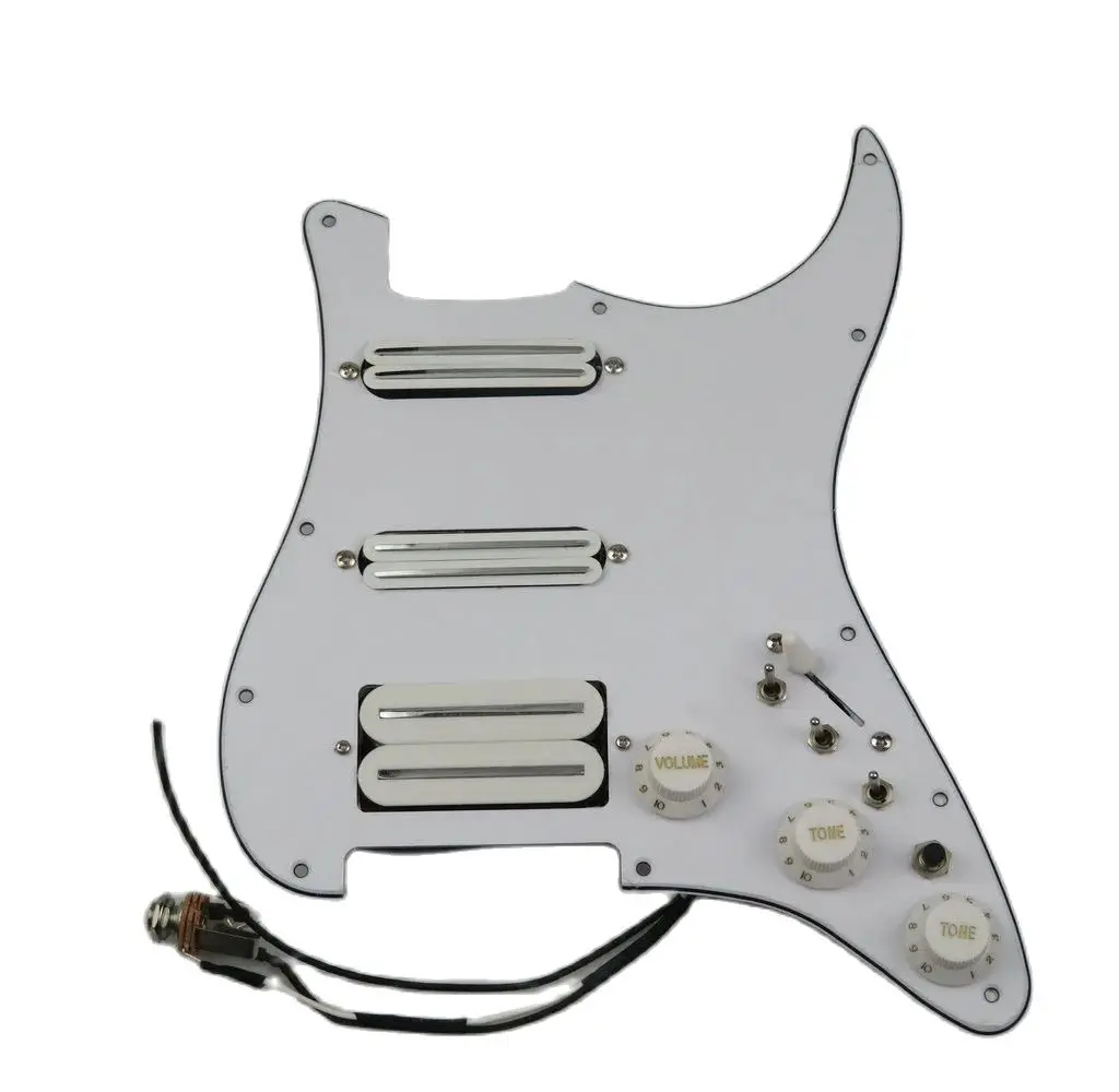 

Guitar Pickups Prewired Pickguard Humbucker pickups loaded pickguard Single cut function