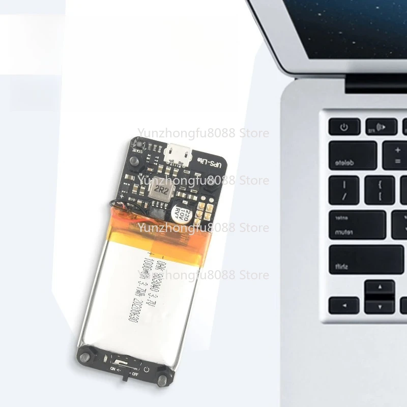 

2025 New UPS Lite V1.2 HAT Board with Battery Power Detection for Raspberry Pi