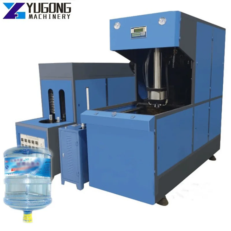 High Speed Semi Automatic PET Bottle Making Stretch Blow Molding Machine