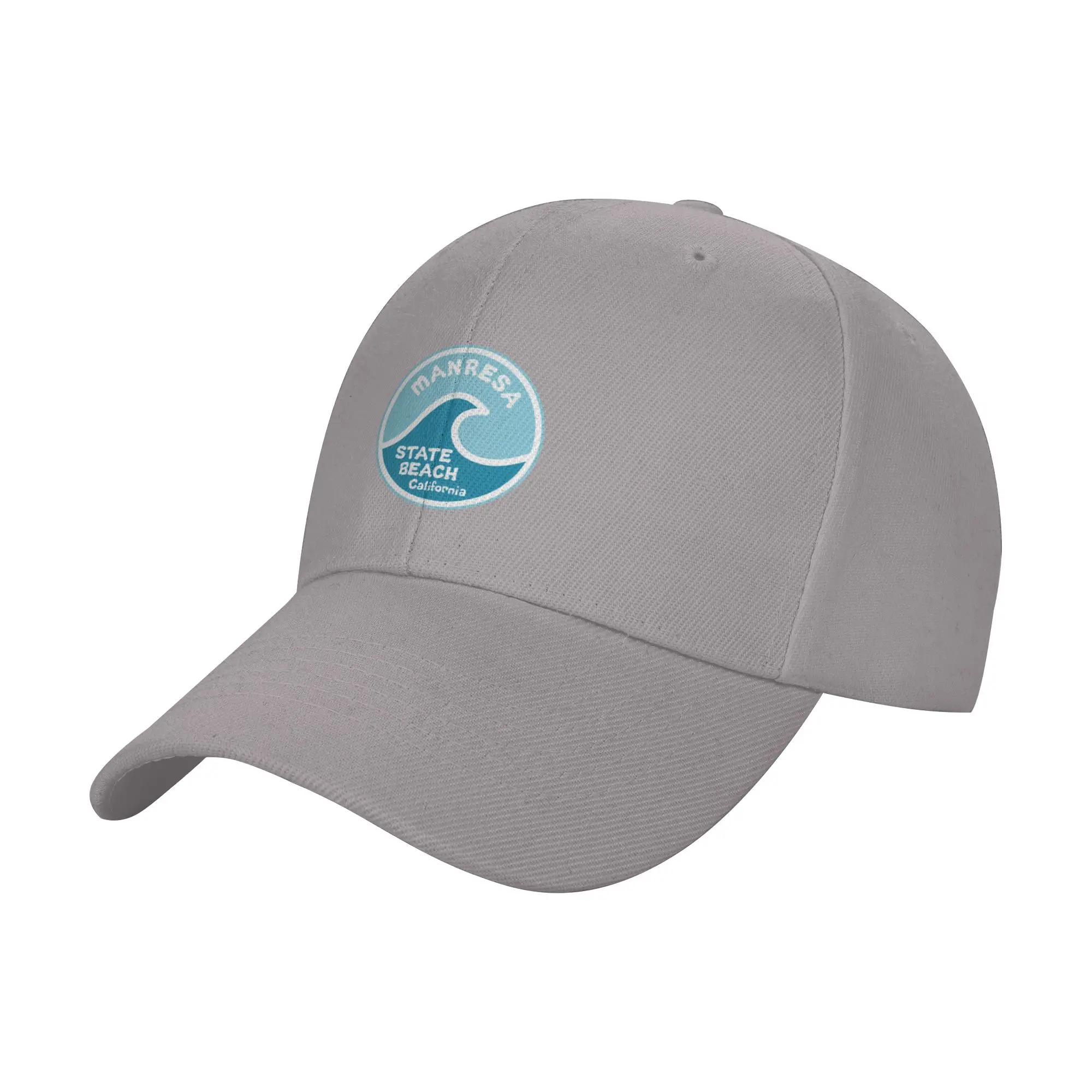 Hot Sale Manresa State Beach California Wave Baseball Cap  Minimalist Hats For Men  Summer Travel Hats For Men