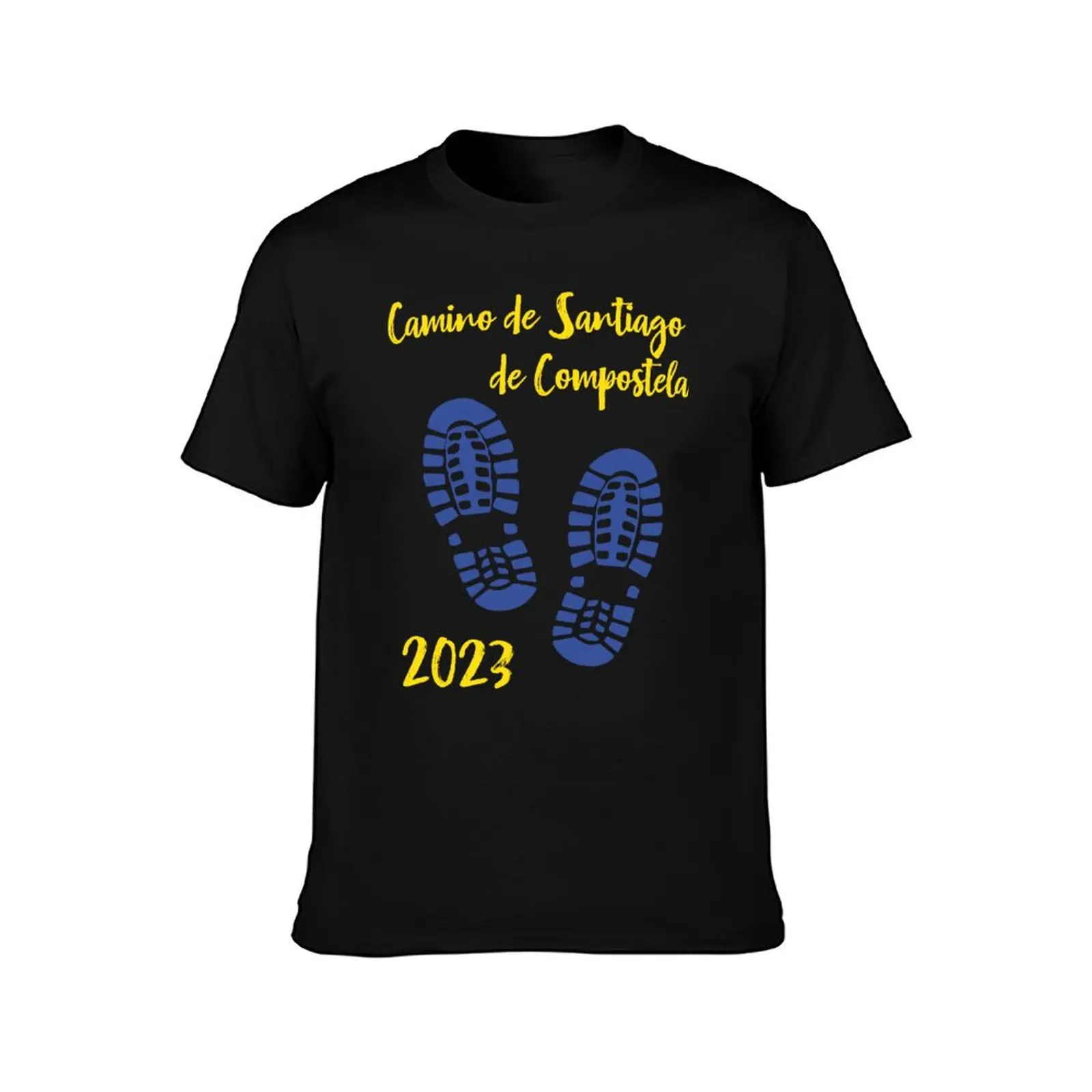 the traces of the Camino de Santiago de Compostela T-Shirt Essential Solid Color T-Shirt