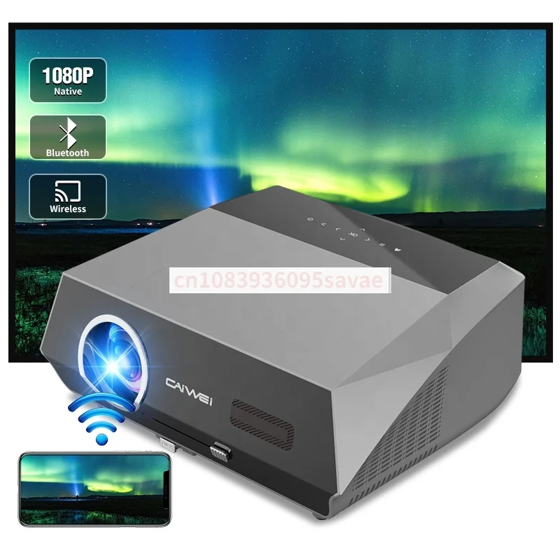 

Dependable performance 4k portable smart android projector mobile support office/online video/online games/wireles