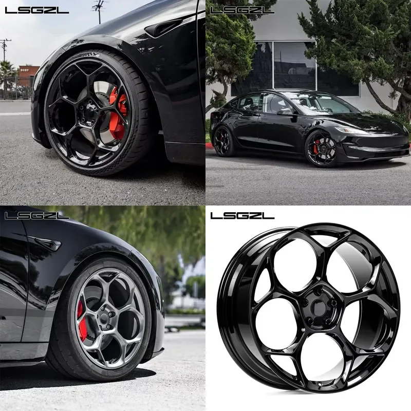 i LSGZL Forged 5x112 5x120 5x114.3 19 20 Inch Aluminium Alloy Wheels for Model 3 Model Y RS4/5 F8X M3/4 G8X 20/21