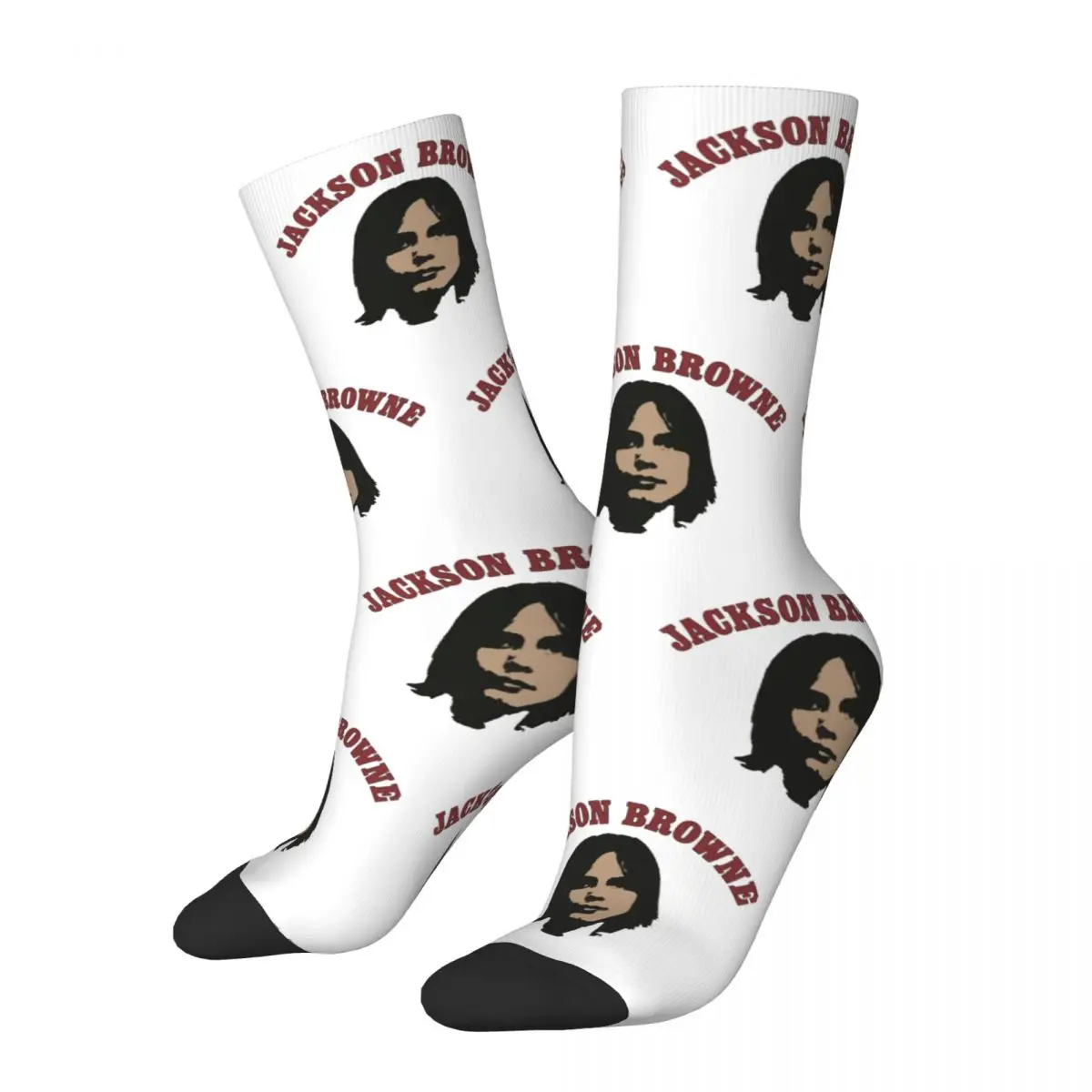 Harajuku Unisex Socks Jackson Browne Los Angeles Rock 2024 Merch Comfortable High Quality Stockings All Season