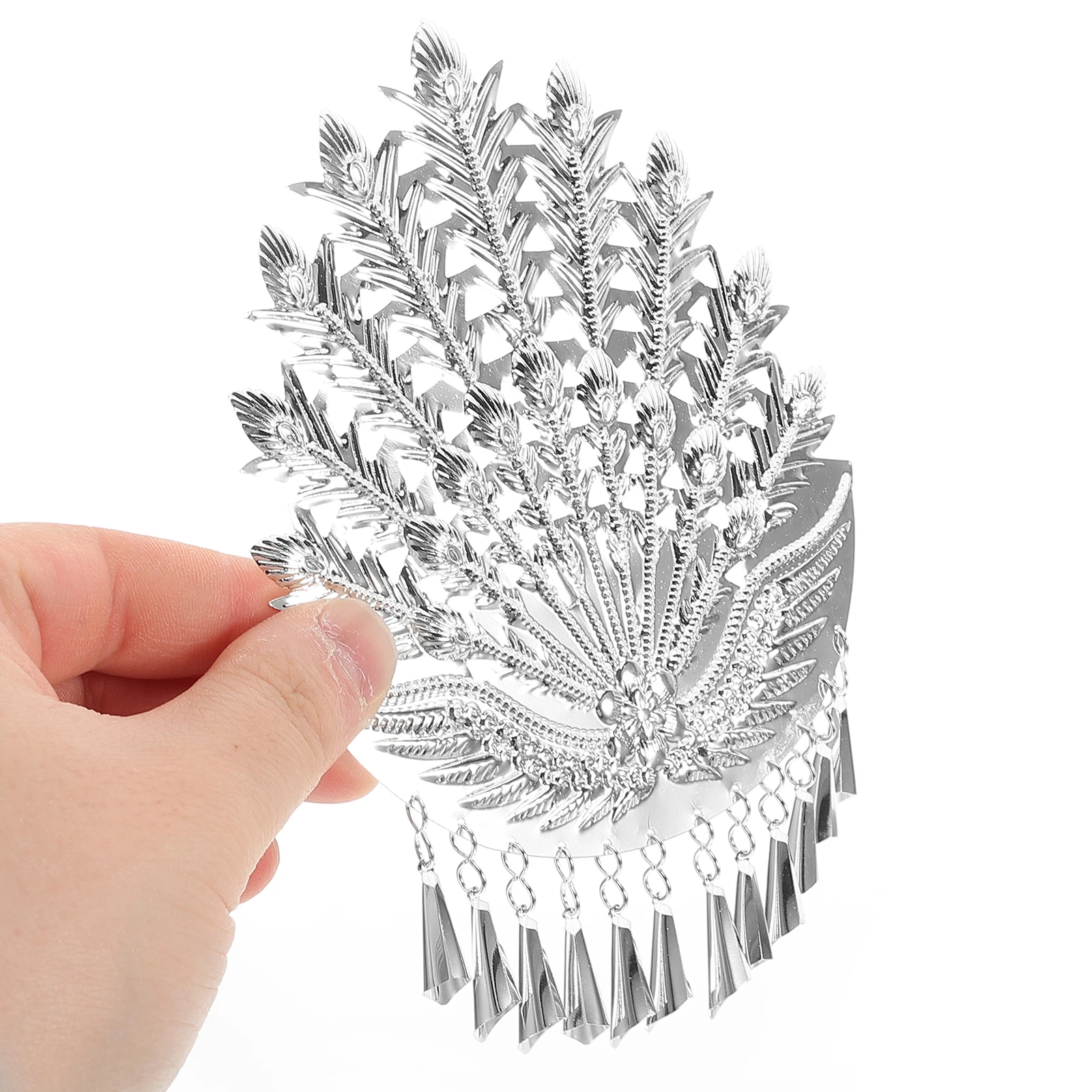 

Заколка для волос с кисточкой Феникса в этническом стиле, металлический аксессуар для волос для женщин, свадебный головной убор для выступления на сцене