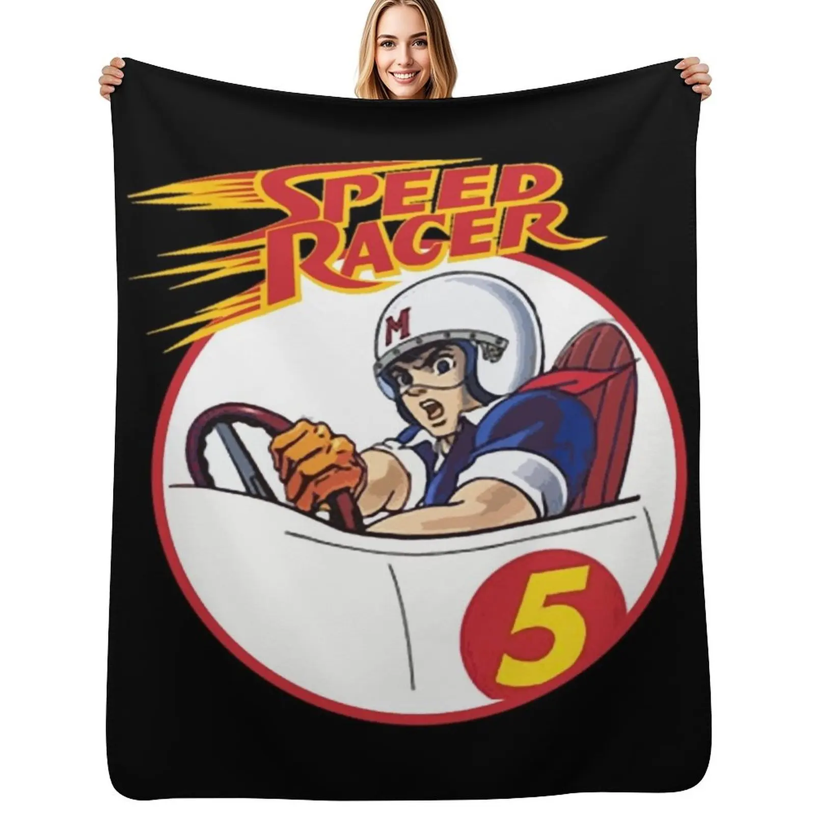 

Speed Racer Throw Blanket Comforter Softest Summer Beddings Moving Blankets