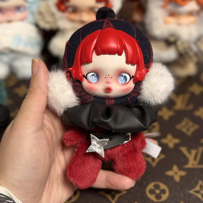 Original Skullpanda Winter Symphony Series Figures Vinyl Face Doll Cute Song Of Snow Figures Pendant Keychain Toy Model Gifts