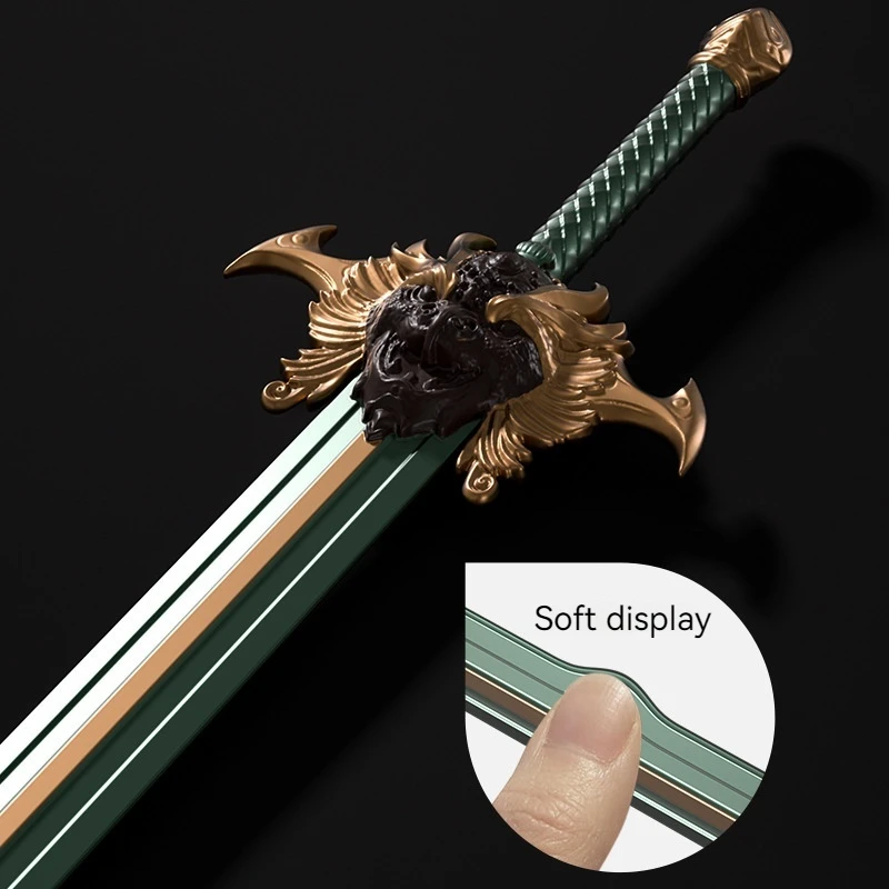 60Cm Plastic Speelgoed Zwaard Model, Geweldig Voor Rollenspellen En Fantastische Gevechten, Kinderen Speelgoed Beste Cadeau, Demon Slayer Zwaard Cosplay Wapen