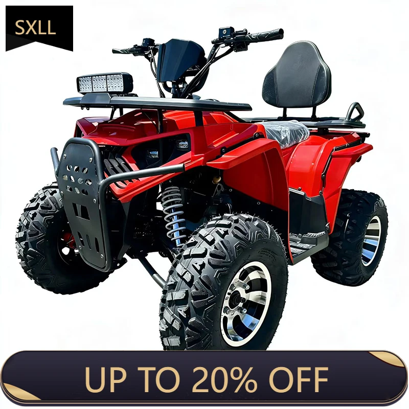 

SXLL 200KG load capacity 200CC four-wheel aluminum alloy all-terrain ATV off-road vehicle with vacuum tires, suitable for mounta