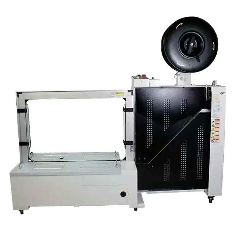 

Factory Price Automatic PP Strap Arch Strapper low table automatic strapping machine