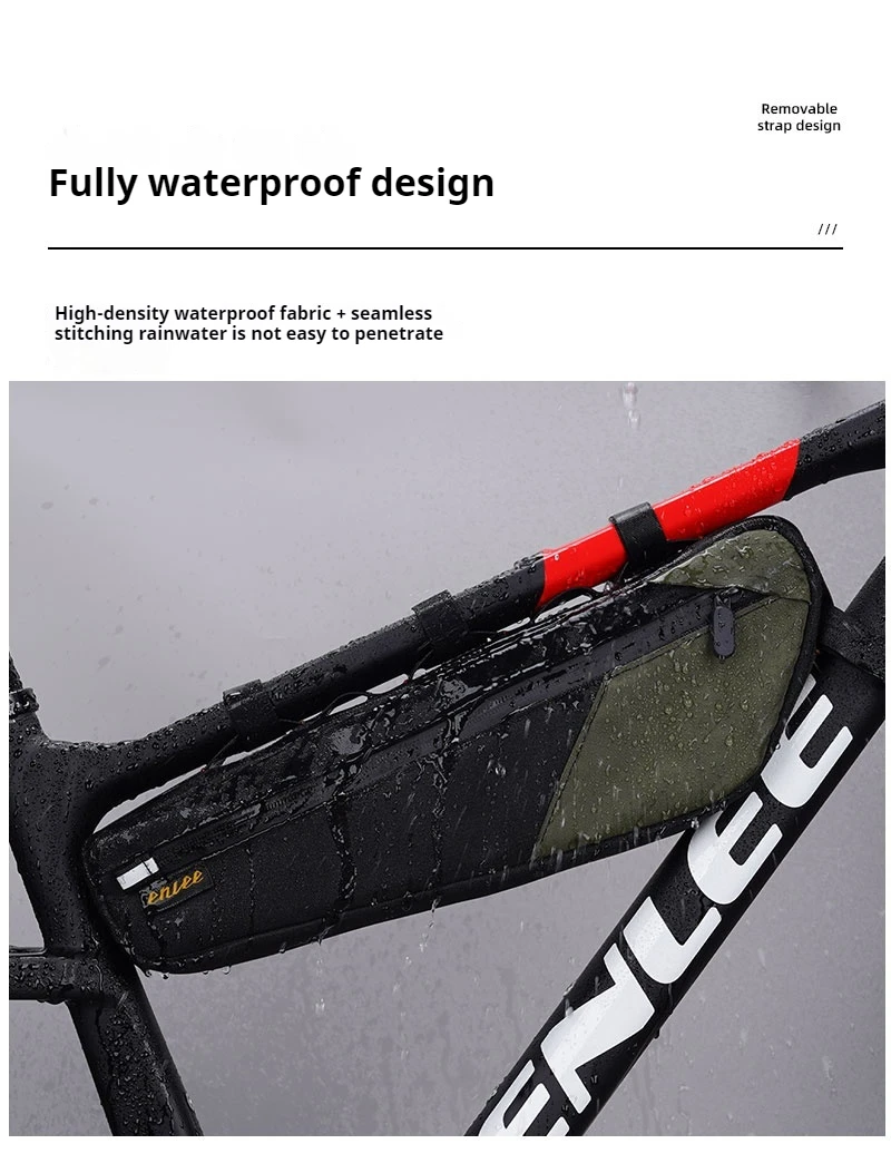 ENLEE Fahrrad Satteltasche Wasserdichte Lagerung Schwanz Hinten Tasche Zubehör Kit Werkzeug MTB Rennrad Tasche Radfahren Ausrüstung – Detail 14