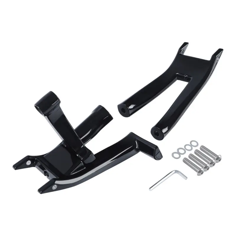 

Motorcycle Front Driver Footboard Mount Bracket Kit For Harley Softail Heritage Classic FLDE FLHC FLSL 18-22