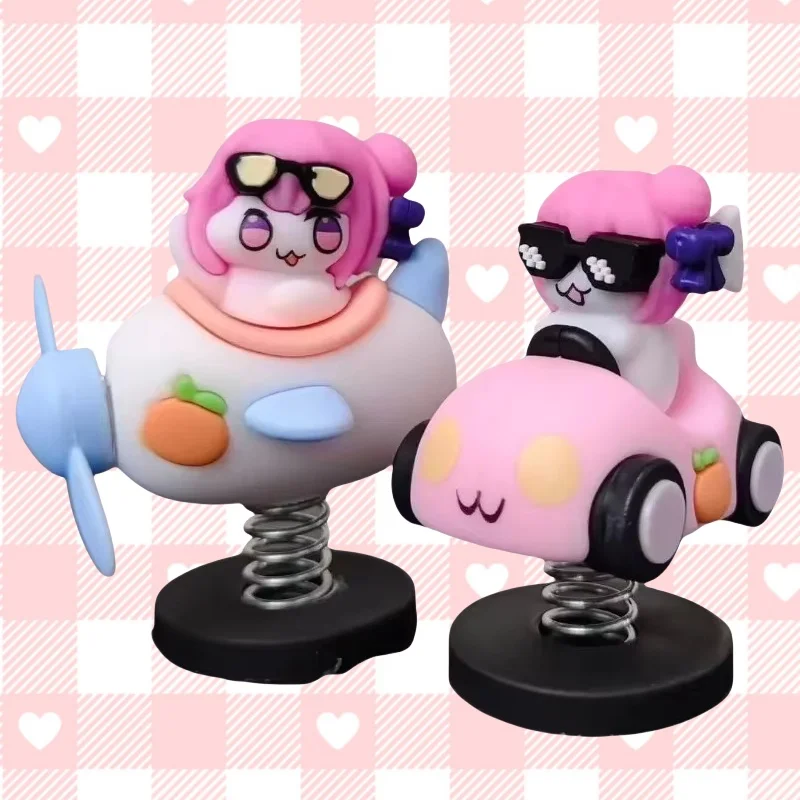 

Funny Cute NIKKE Doro Figure Model Self-made Cosplay Accessories Automobile Airplane Shake Doll Desktop Decoration Gifts