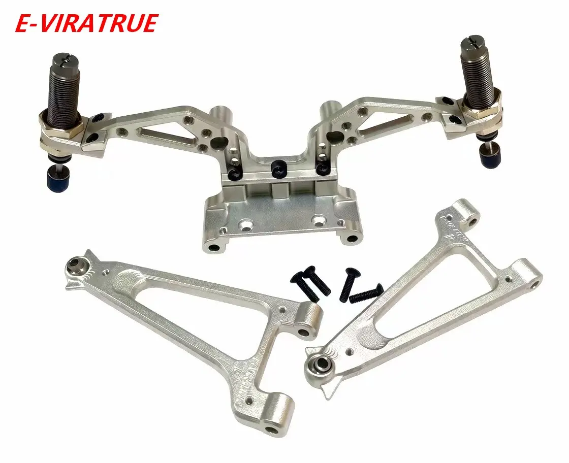 E-VIRATRUE 7075Alu Shock Tower/Mount/Upper Suspension Arms For Losi SBR 2.0 1/6