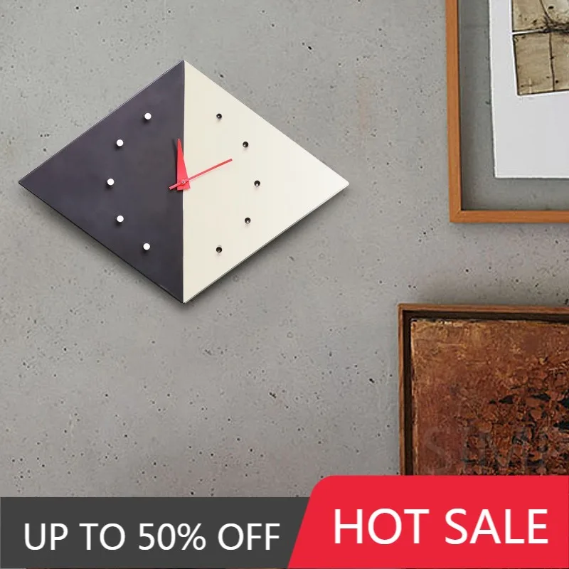 Kite Wall Clock Modern Metal Wall Watch Silent Elegant Large Decorative Clocks Minimalist Luxury Aesthetic Living Room Watches