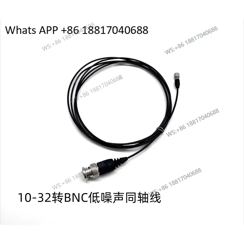 1PC for 10-32 RPM BNC Low Noise Coaxial Line Charge Output Wiring Acceleration Sensor Test Cable