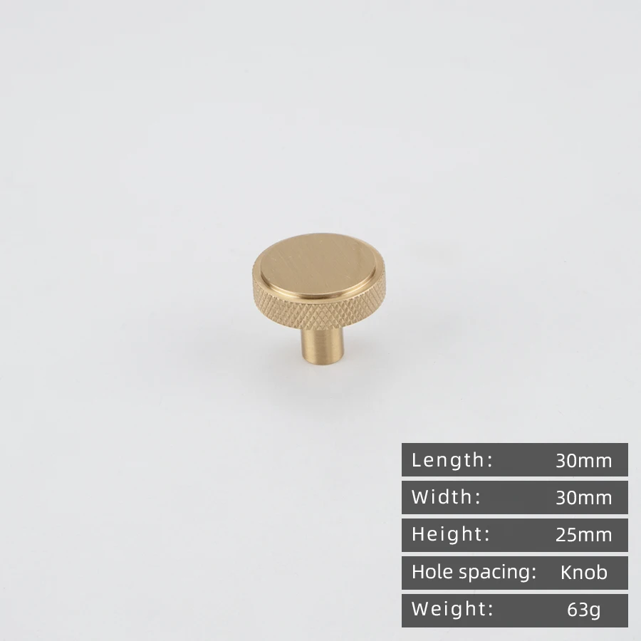 KEDLO Massief messing knoopgreep 500mm lange handgreep keukenkast Europese stijl licht luxe geborsteld messing gouden handgreep