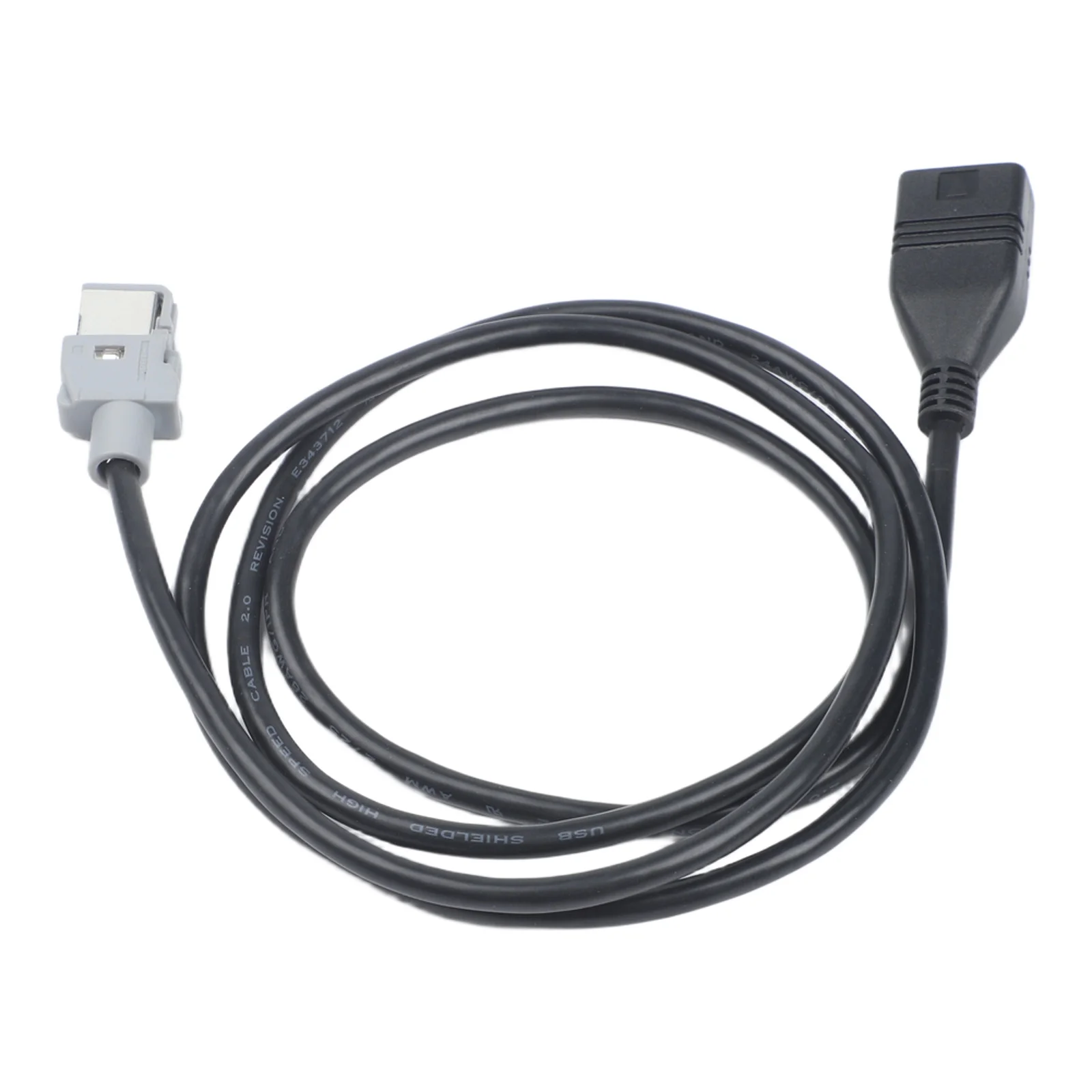 Head Unit USB Cable 4-Pin USB Cable 4-pin Connector Quick Installation Wear-resistant Non-deformable For Alpine CD Player