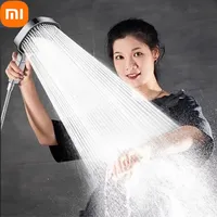 Xiaomi New 13CM Large Panel 3 Modes Shower Head High Pressure Water Massage Shower Head with Filter Element Bathroom Accessories