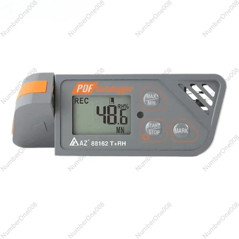 

AZ88162 Digital USB datalogger Humidity Temperature Logger Generate PDF & Excel Digital Datalogger Support Windows 7, 8 & 10