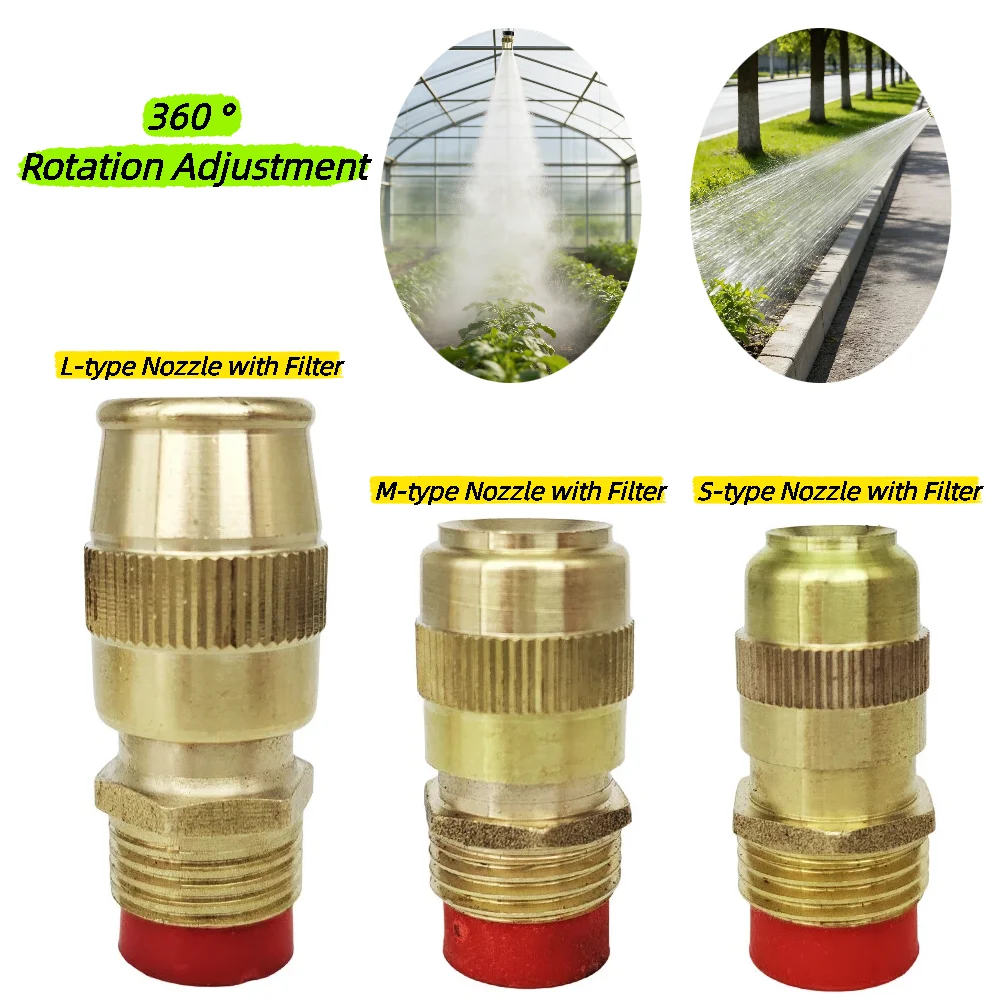 Garden Greening Lawn Watering Nozzle, Greenhouse Humidification Farmland Orchard Vegetable Garden Water-saving Irrigation Nozzle