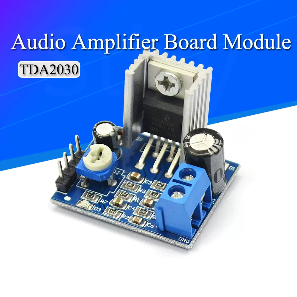 TDA2030 Module Power Supply TDA2030 Audio Amplifier Board Module TDA2030A 6-12V Single