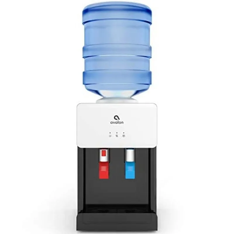 

Настольный диспенсер для воды Avalon Premium с верхней загрузкой, температура горячей и холодной воды — белый