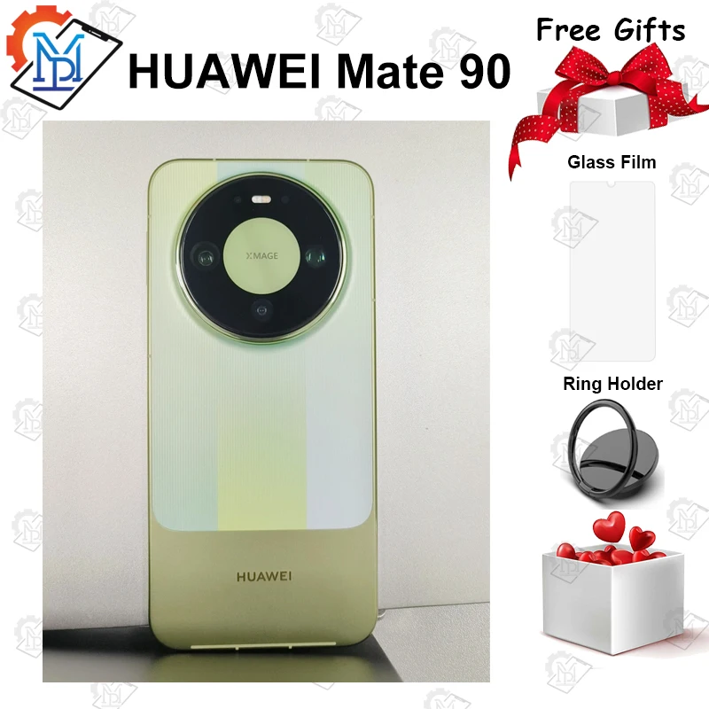 Original HUAWEI Mate 90 Mobile Phone 6.75 Inch OLED 120Hz Kunlun Glass 3 Screen Kirin 9030 HarmonyOS 7.0 Camera 50MP Smartphone